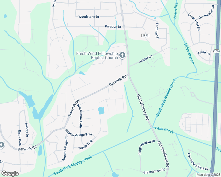 map of restaurants, bars, coffee shops, grocery stores, and more near 3015 Kaymoore Drive in Winston-Salem