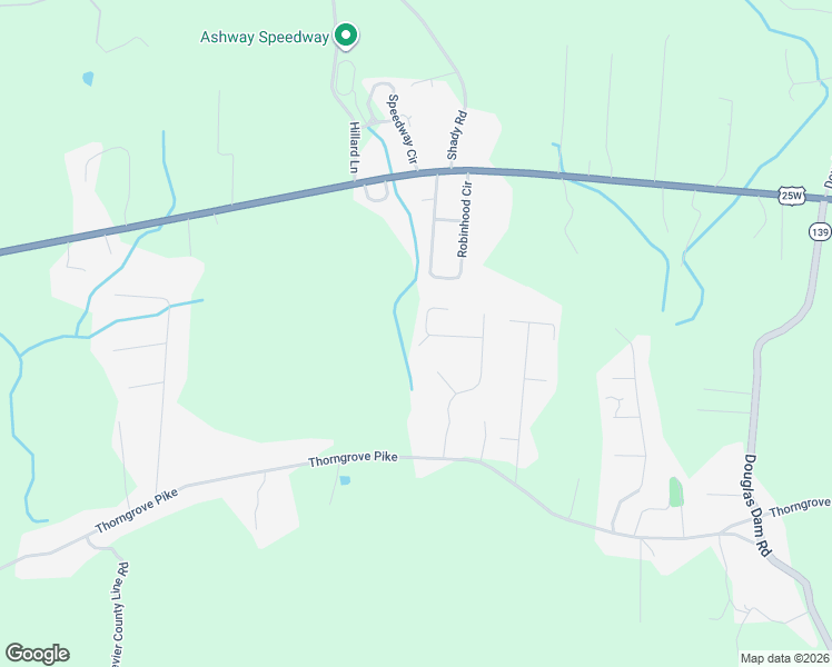 map of restaurants, bars, coffee shops, grocery stores, and more near 718 Duvall Court in Strawberry Plains
