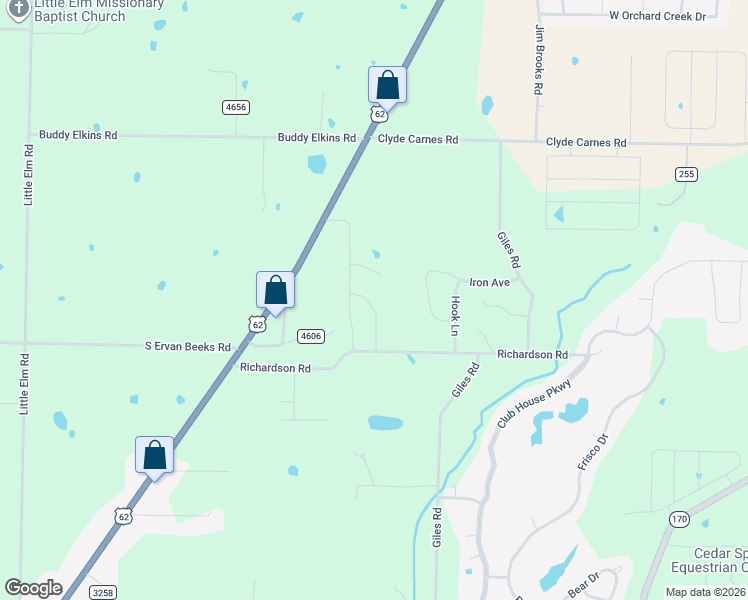 map of restaurants, bars, coffee shops, grocery stores, and more near 12537 Richardson Road in Farmington