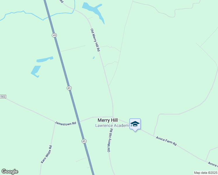 map of restaurants, bars, coffee shops, grocery stores, and more near 319 Old Merry Hill Road in Merry Hill