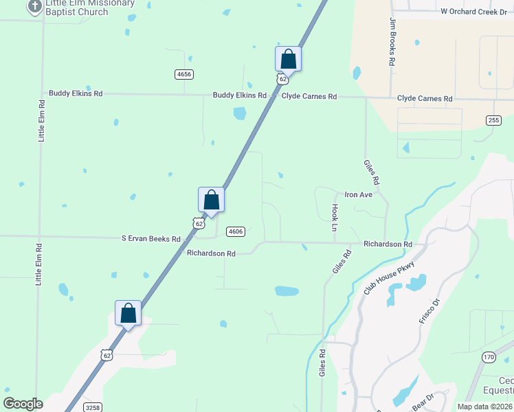 map of restaurants, bars, coffee shops, grocery stores, and more near 11622 Cactus Jack Road in Farmington