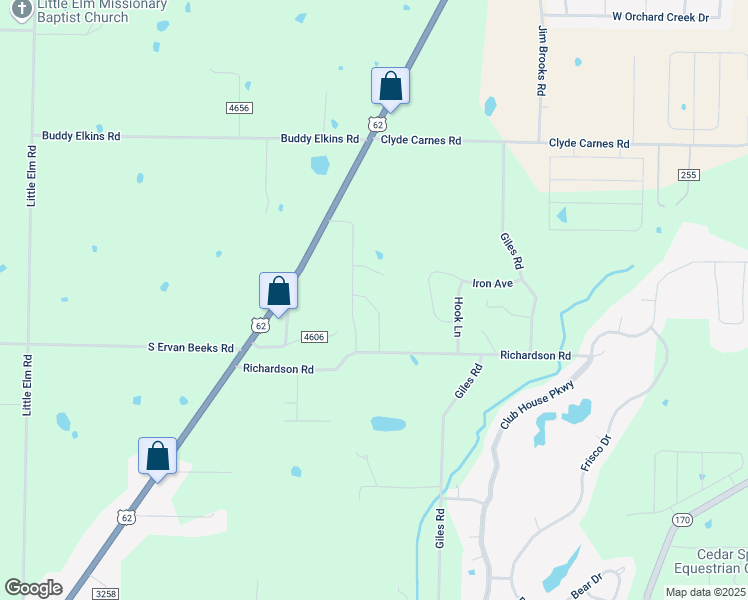 map of restaurants, bars, coffee shops, grocery stores, and more near 12537 Richardson Road in Farmington