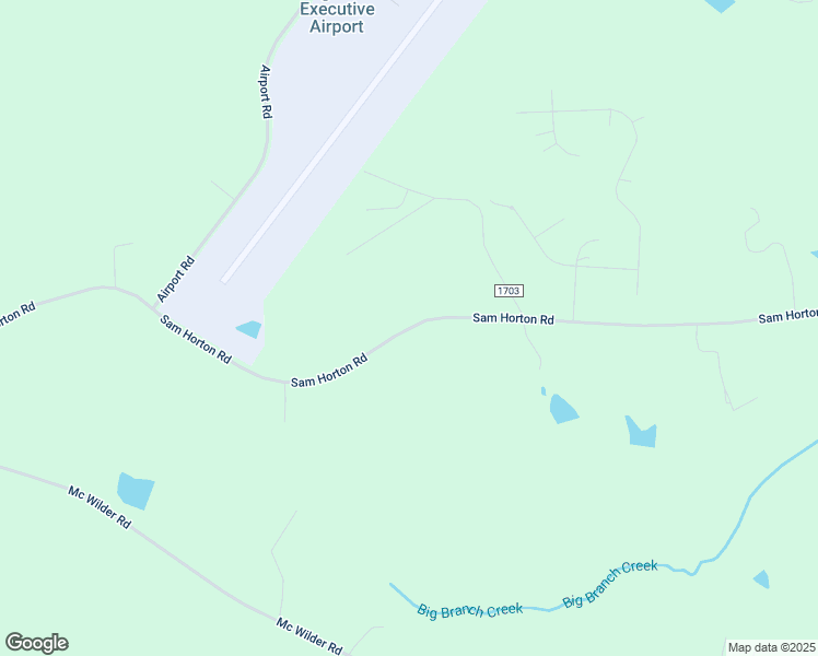 map of restaurants, bars, coffee shops, grocery stores, and more near Sam Horton Road in Louisburg