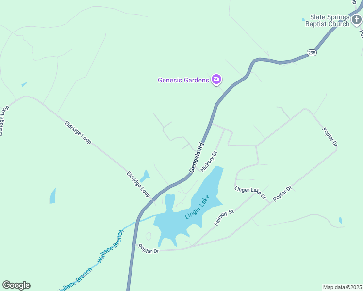 map of restaurants, bars, coffee shops, grocery stores, and more near 148 Genesis Avenue in Crossville