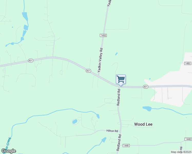 map of restaurants, bars, coffee shops, grocery stores, and more near 109 Justin Court in Advance