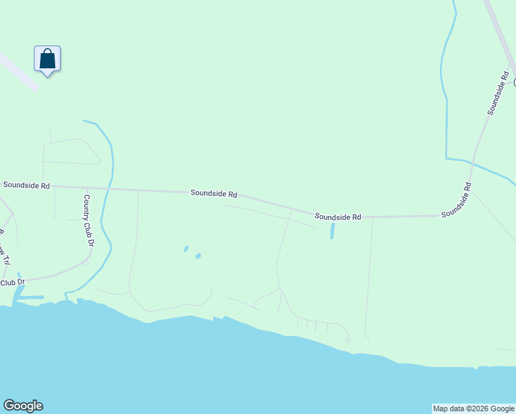 map of restaurants, bars, coffee shops, grocery stores, and more near 1049 Soundside Road in Edenton