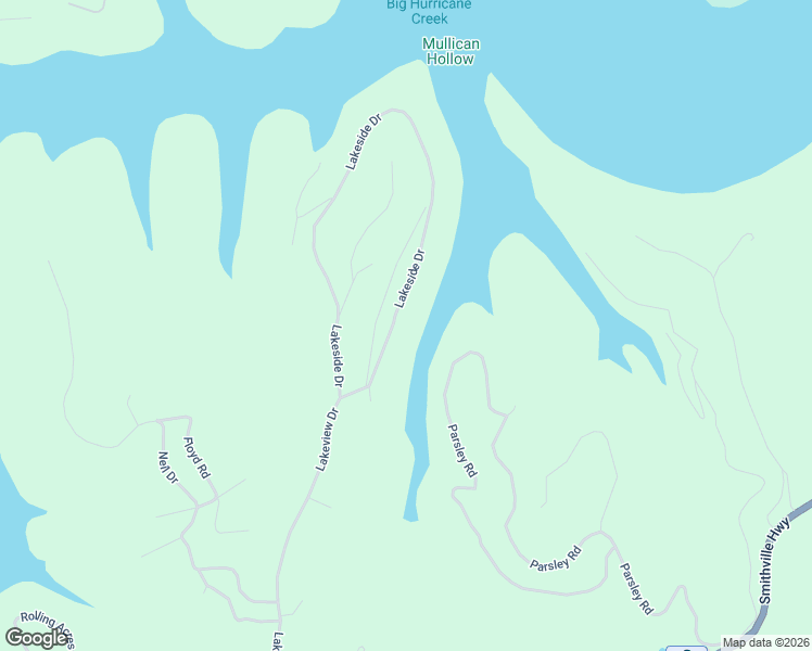 map of restaurants, bars, coffee shops, grocery stores, and more near 1749 Lakeside Drive in Smithville