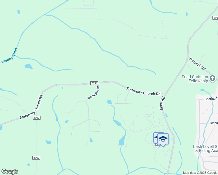 map of restaurants, bars, coffee shops, grocery stores, and more near 2910 Fraternity Church Road in Winston-Salem