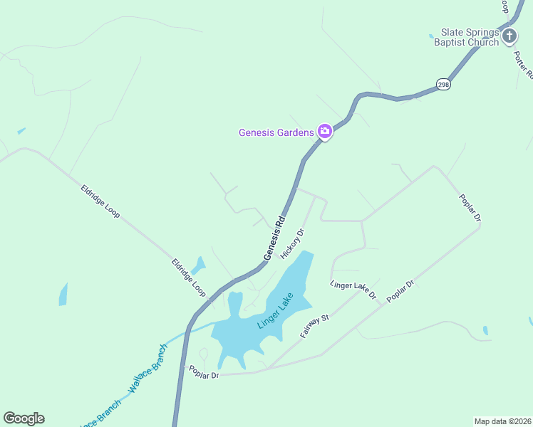 map of restaurants, bars, coffee shops, grocery stores, and more near 74 Genesis Avenue in Crossville