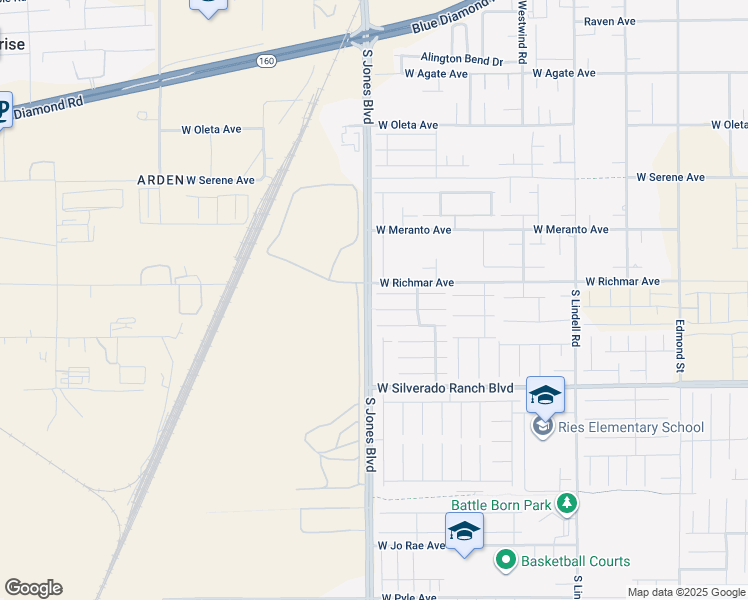 map of restaurants, bars, coffee shops, grocery stores, and more near 6087 Belvedere Canyon Avenue in Las Vegas