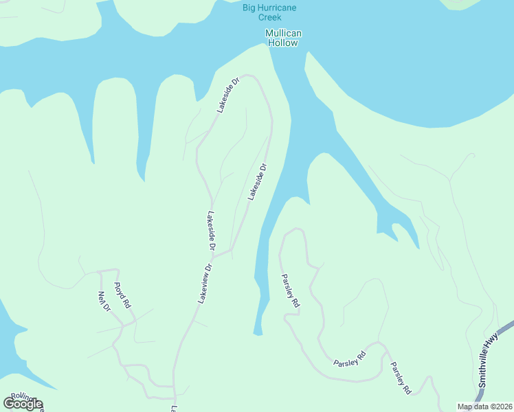 map of restaurants, bars, coffee shops, grocery stores, and more near 1749 Lakeside Dr in Smithville