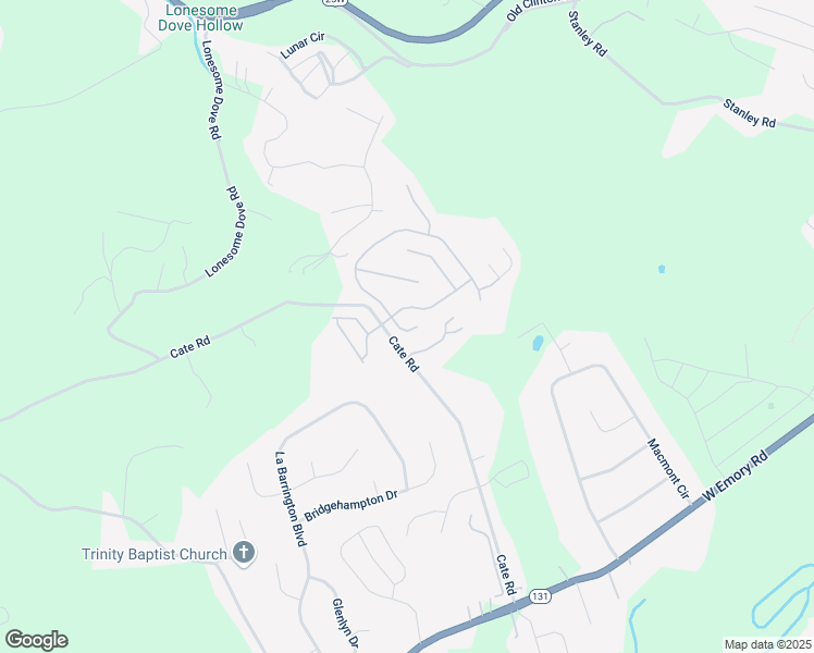 map of restaurants, bars, coffee shops, grocery stores, and more near 6225 Hugh Willis Road in Powell