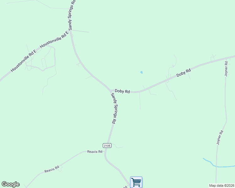 map of restaurants, bars, coffee shops, grocery stores, and more near Sandy Springs Road in Harmony