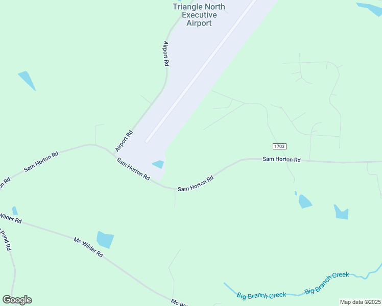 map of restaurants, bars, coffee shops, grocery stores, and more near Sam Horton Road in Louisburg