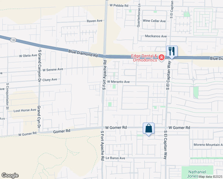 map of restaurants, bars, coffee shops, grocery stores, and more near 9378 Fort Defiance Avenue in Las Vegas