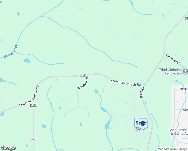 map of restaurants, bars, coffee shops, grocery stores, and more near 2918 Fraternity Church Road in Winston-Salem
