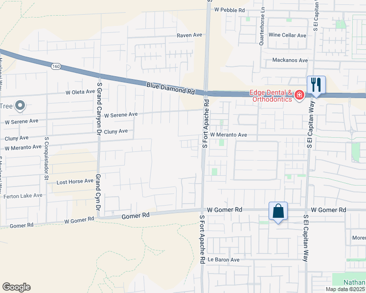 map of restaurants, bars, coffee shops, grocery stores, and more near 9446 Venus Point Court in Las Vegas