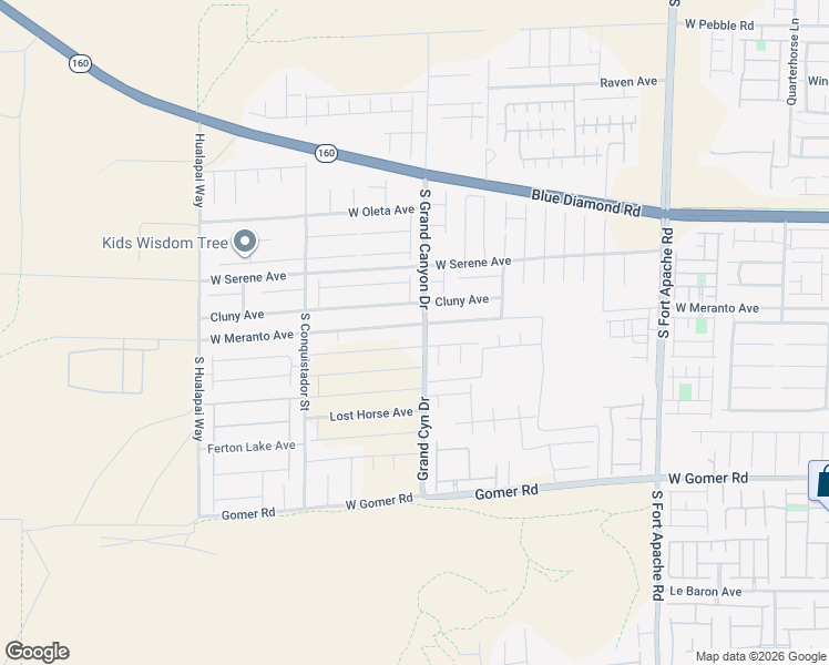 map of restaurants, bars, coffee shops, grocery stores, and more near 9821 West Meranto Avenue in Las Vegas