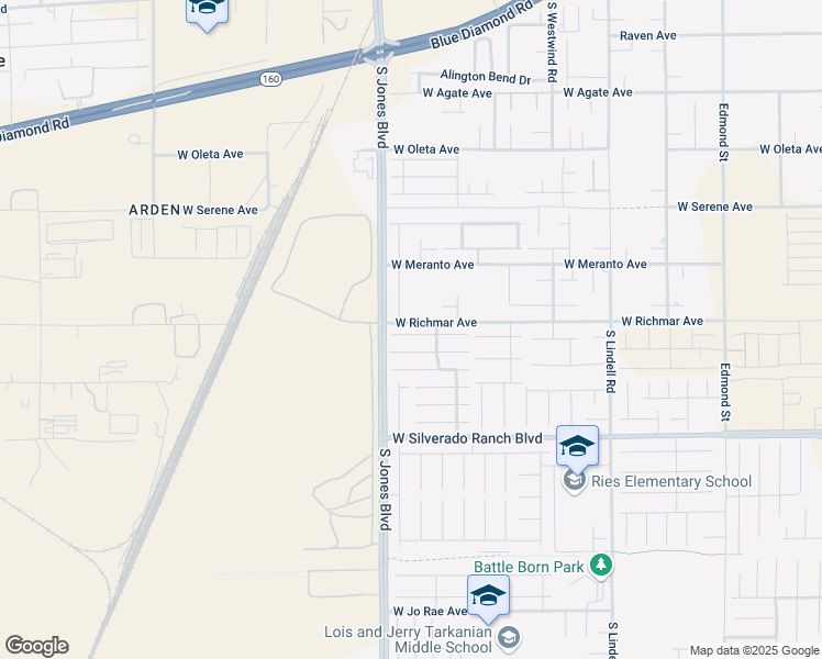 map of restaurants, bars, coffee shops, grocery stores, and more near 6014 Belvedere Canyon Avenue in Las Vegas