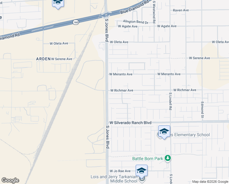 map of restaurants, bars, coffee shops, grocery stores, and more near 6014 Belvedere Canyon Avenue in Las Vegas