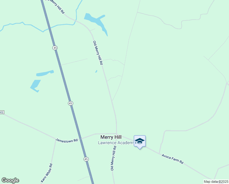 map of restaurants, bars, coffee shops, grocery stores, and more near 245 Old Merry Hill Road in Merry Hill