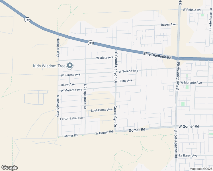 map of restaurants, bars, coffee shops, grocery stores, and more near 9785 West Meranto Avenue in Las Vegas