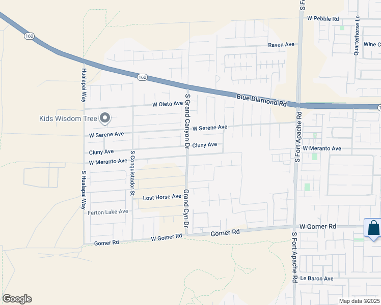 map of restaurants, bars, coffee shops, grocery stores, and more near 9858 West Meranto Avenue in Las Vegas