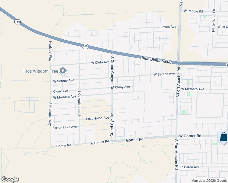 map of restaurants, bars, coffee shops, grocery stores, and more near 10026 West Meranto Avenue in Las Vegas