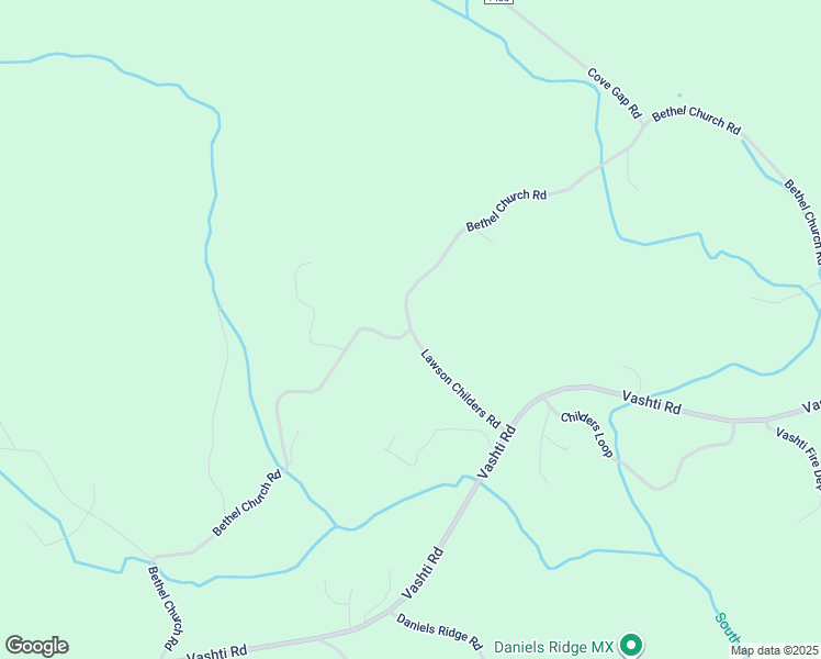 map of restaurants, bars, coffee shops, grocery stores, and more near Bethel Church Road in Moravian Falls