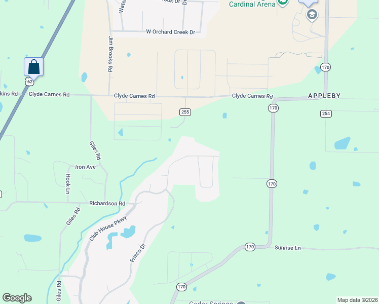 map of restaurants, bars, coffee shops, grocery stores, and more near 11837 Club House Parkway in Farmington