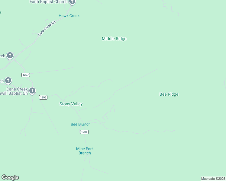 map of restaurants, bars, coffee shops, grocery stores, and more near 446 Spicewood Lane in Bakersville