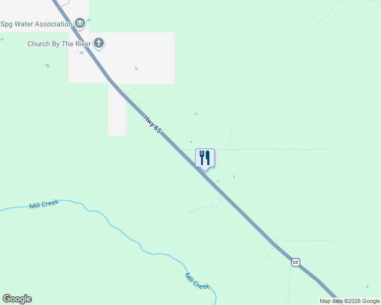 map of restaurants, bars, coffee shops, grocery stores, and more near 14337 U.S. 65 in Saint Joe