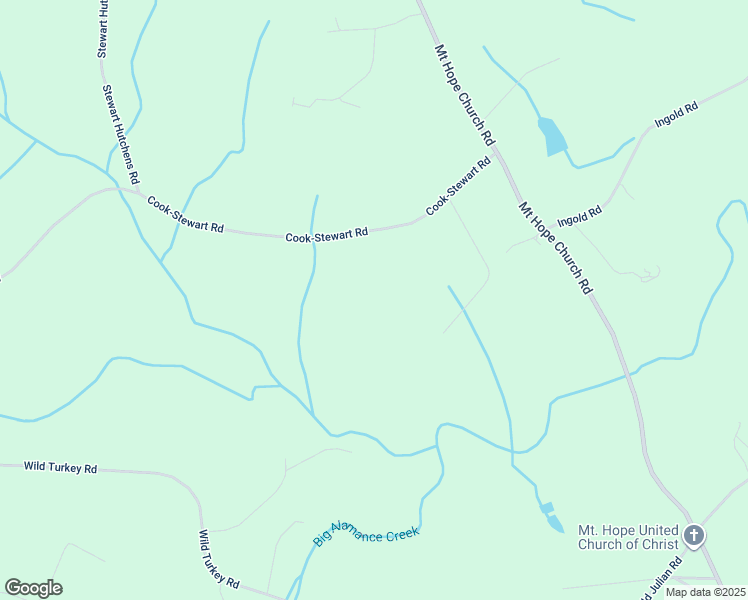 map of restaurants, bars, coffee shops, grocery stores, and more near 5464 Cook-Stewart Road in Whitsett