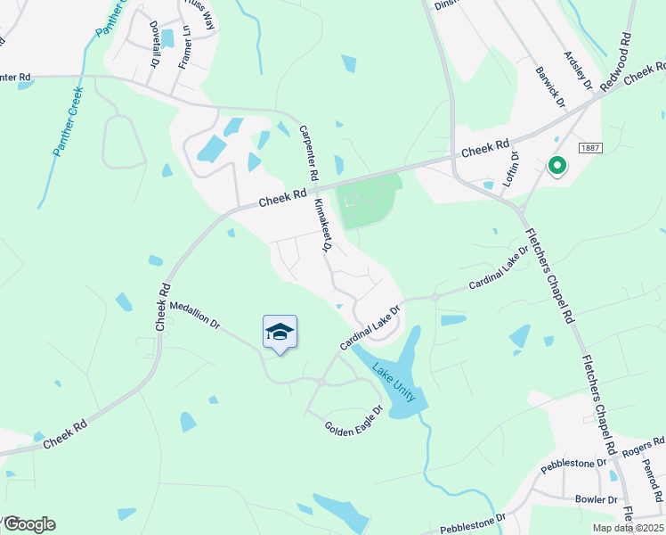 map of restaurants, bars, coffee shops, grocery stores, and more near 103 Turkey Oak Drive in Durham