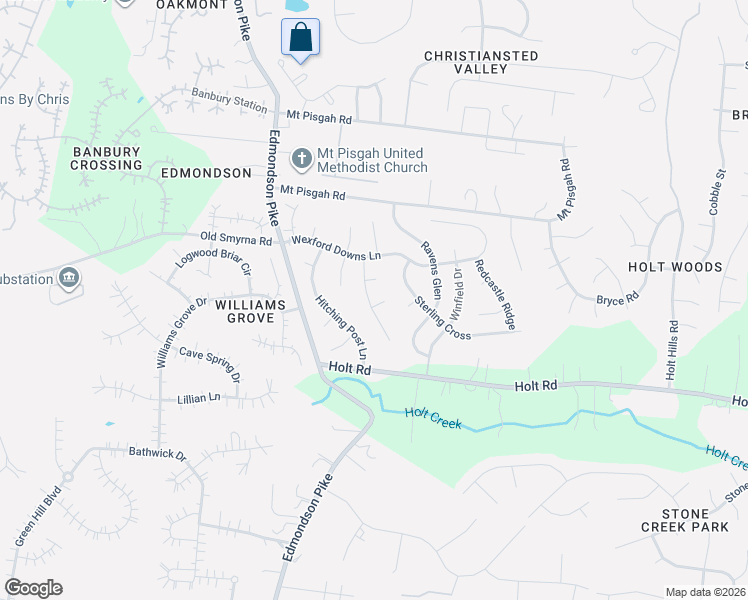 map of restaurants, bars, coffee shops, grocery stores, and more near 1009 Hickory Bark Court in Nashville