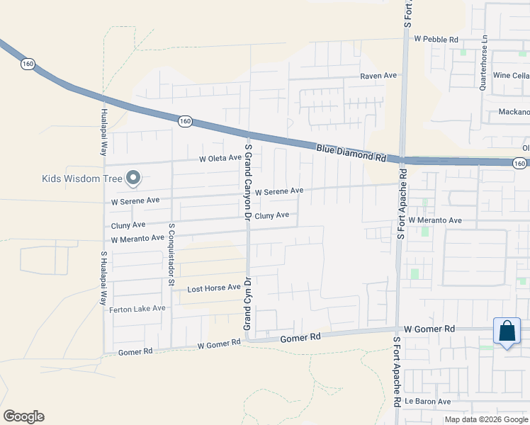 map of restaurants, bars, coffee shops, grocery stores, and more near 9770 Cluny Avenue in Las Vegas