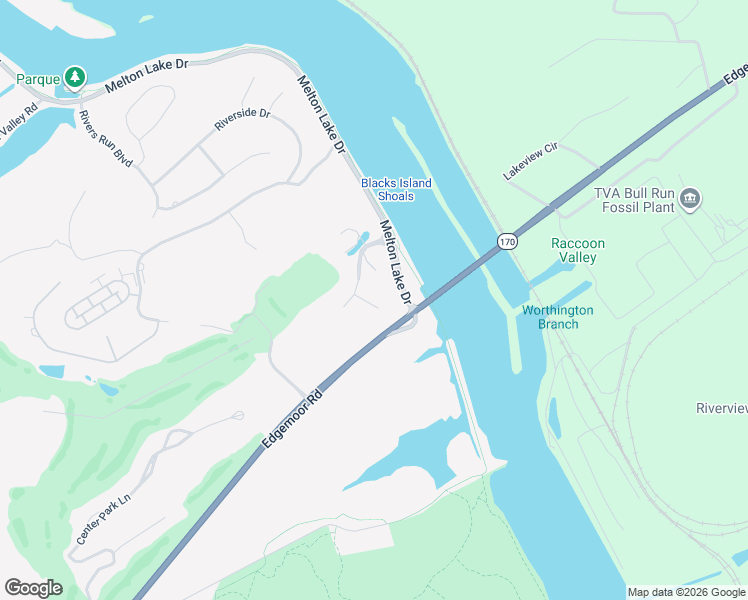 map of restaurants, bars, coffee shops, grocery stores, and more near 109 Woodview Lane in Oak Ridge
