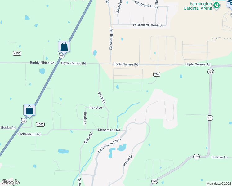 map of restaurants, bars, coffee shops, grocery stores, and more near 505 Vista Del Valle Street in Farmington