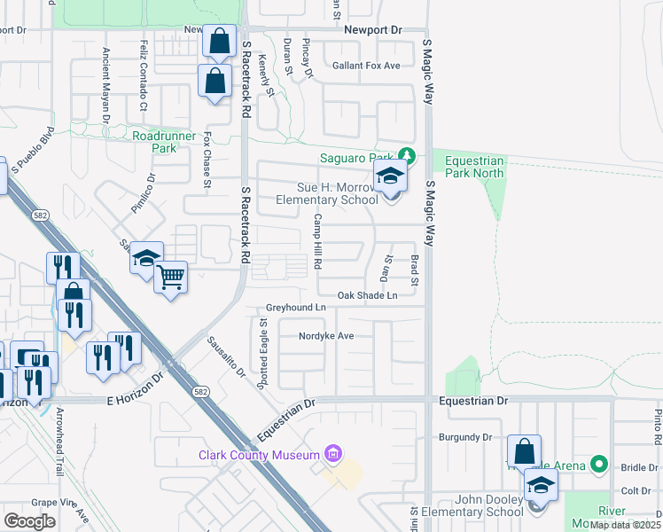 map of restaurants, bars, coffee shops, grocery stores, and more near 1074 Kennebunk Circle in Henderson