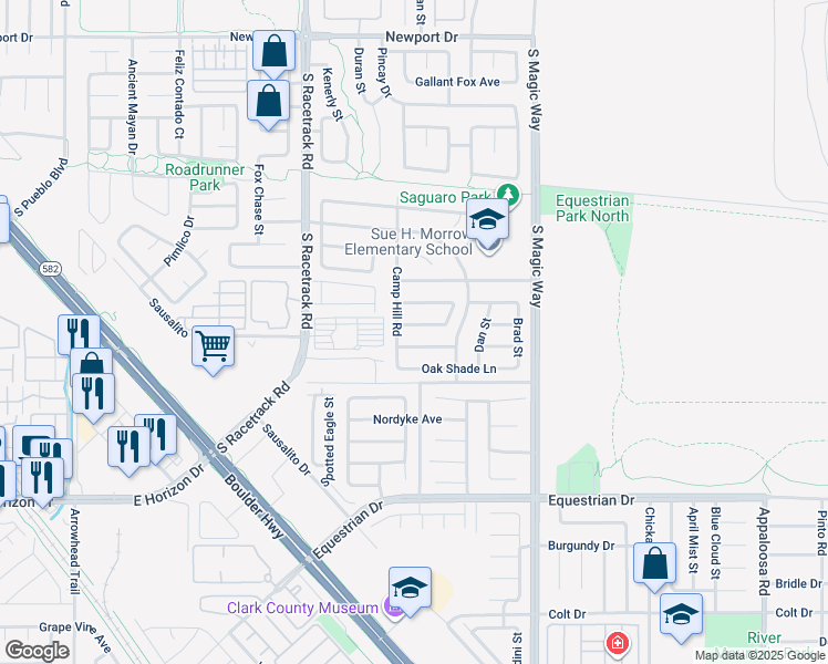 map of restaurants, bars, coffee shops, grocery stores, and more near 1074 Kennebunk Circle in Henderson