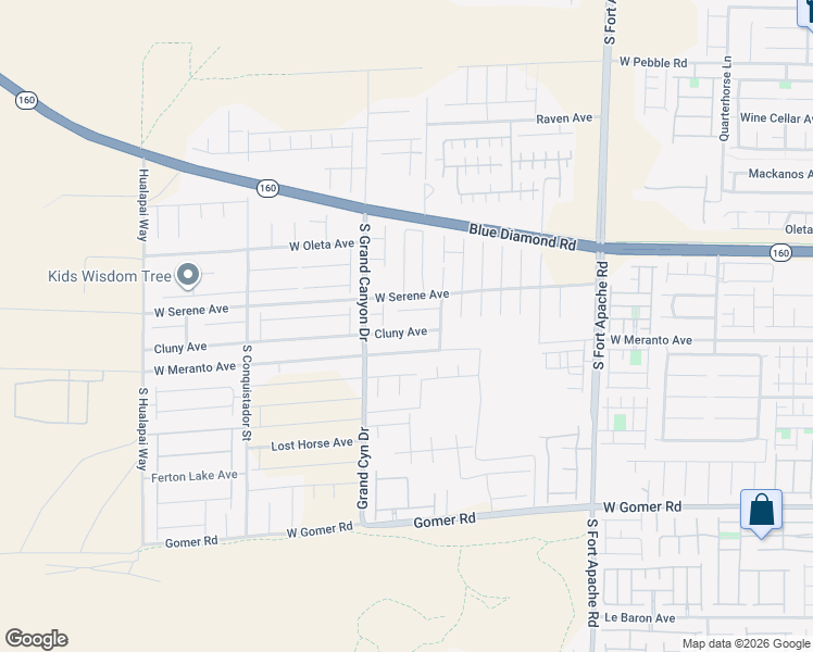 map of restaurants, bars, coffee shops, grocery stores, and more near 9734 Cluny Avenue in Las Vegas