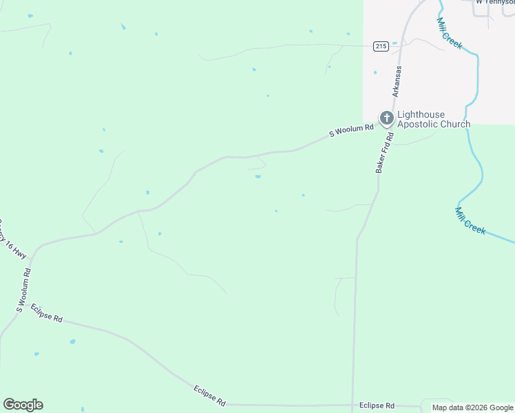 map of restaurants, bars, coffee shops, grocery stores, and more near 610 South Woolum Road in Saint Joe