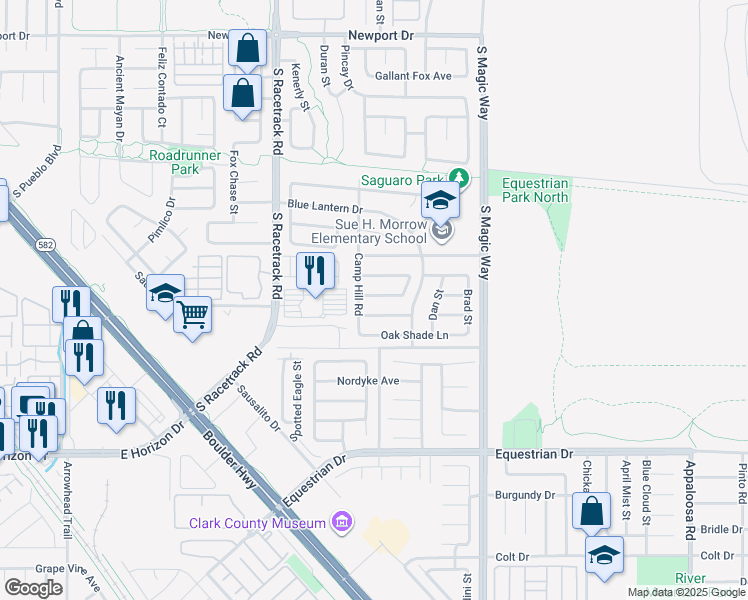 map of restaurants, bars, coffee shops, grocery stores, and more near 1068 Kennebunk Circle in Henderson