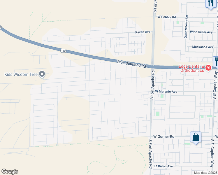 map of restaurants, bars, coffee shops, grocery stores, and more near 9718 Cluny Avenue in Las Vegas