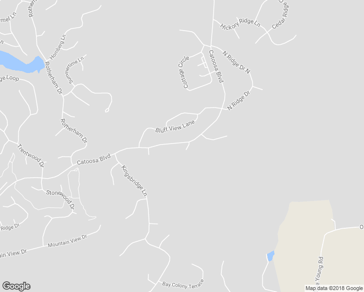 map of restaurants, bars, coffee shops, grocery stores, and more near 20 Shawnbury Point in Crossville