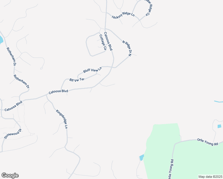 map of restaurants, bars, coffee shops, grocery stores, and more near 36 Vista Terrace in Crossville