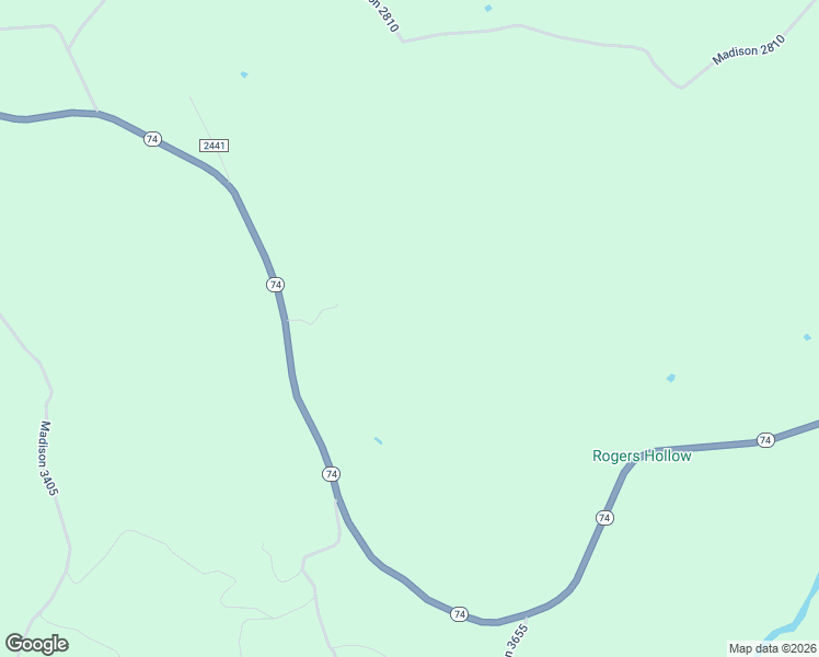 map of restaurants, bars, coffee shops, grocery stores, and more near 27808 Arkansas 74 in Huntsville
