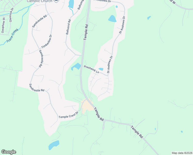 map of restaurants, bars, coffee shops, grocery stores, and more near 204 Bramley Place in Franklin