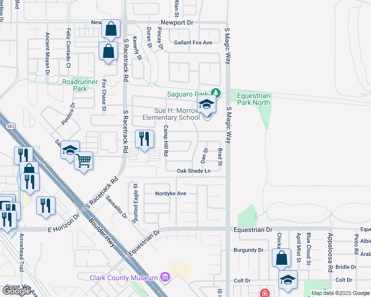 map of restaurants, bars, coffee shops, grocery stores, and more near 1057 Kennebunk Circle in Henderson