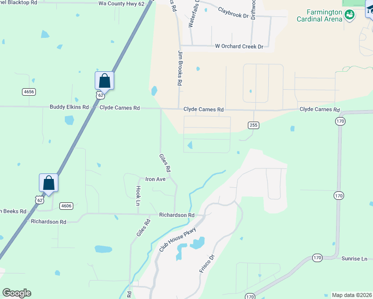 map of restaurants, bars, coffee shops, grocery stores, and more near 505 Vista Del Valle Street in Farmington